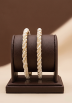  Twisted Thread Bangles – Subtle Texture with a Boho Touch