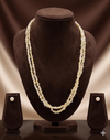 Two Strand Baroque Freshwater Pearl Necklace & Earrings Set