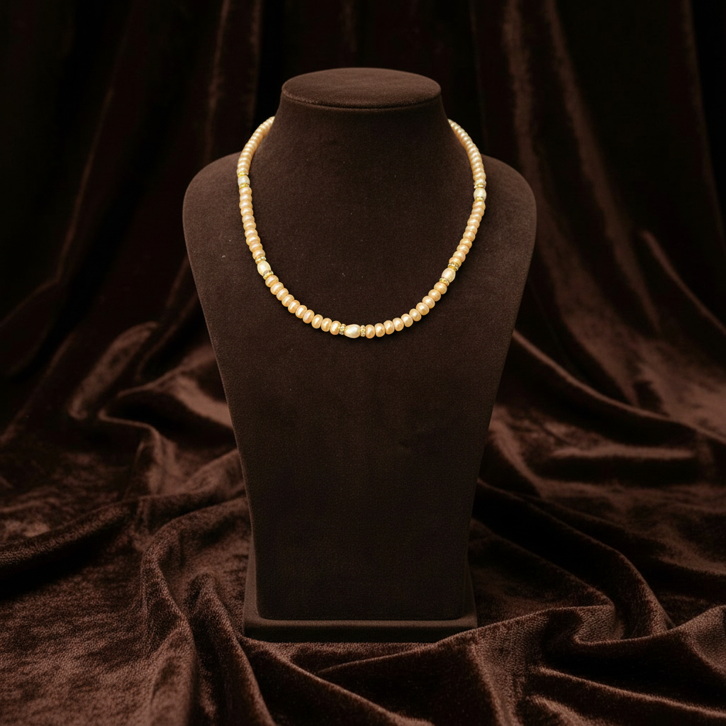 The Celestial Grace Pearl Necklace