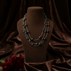 Black Baroque Pearl Layered Necklace – Contemporary Luxury Pearl Jewellery