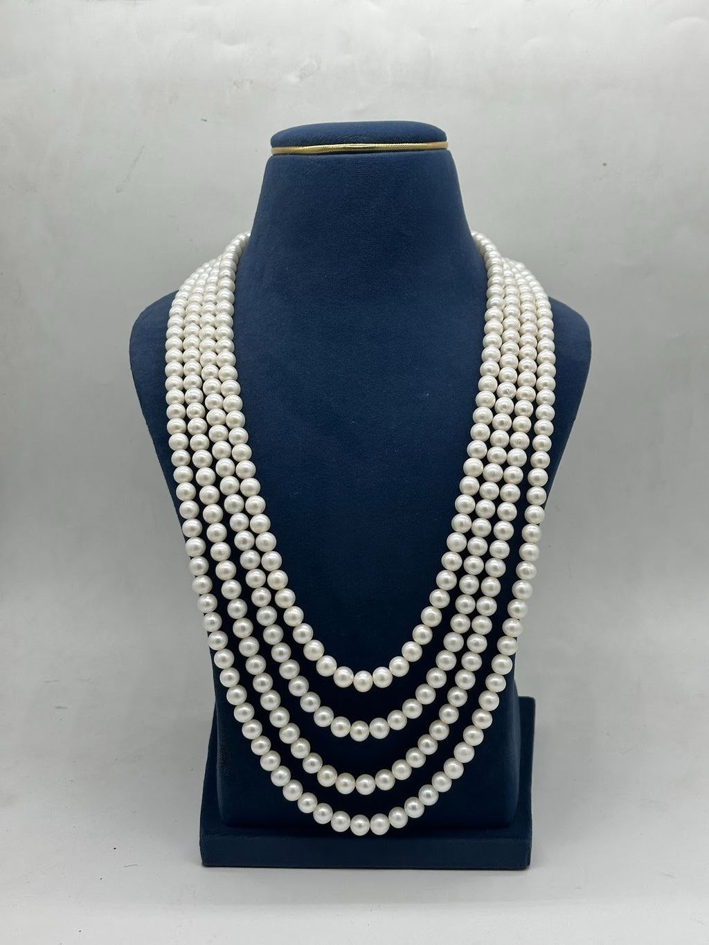 Classic Cascade Pearl Necklace