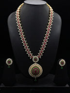 long-pearl-haar-ruby-emerald-floral-medallion-set3