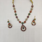 Navratna Necklace Set