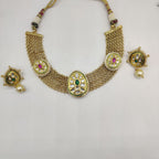 Kundan Jali Necklace Set