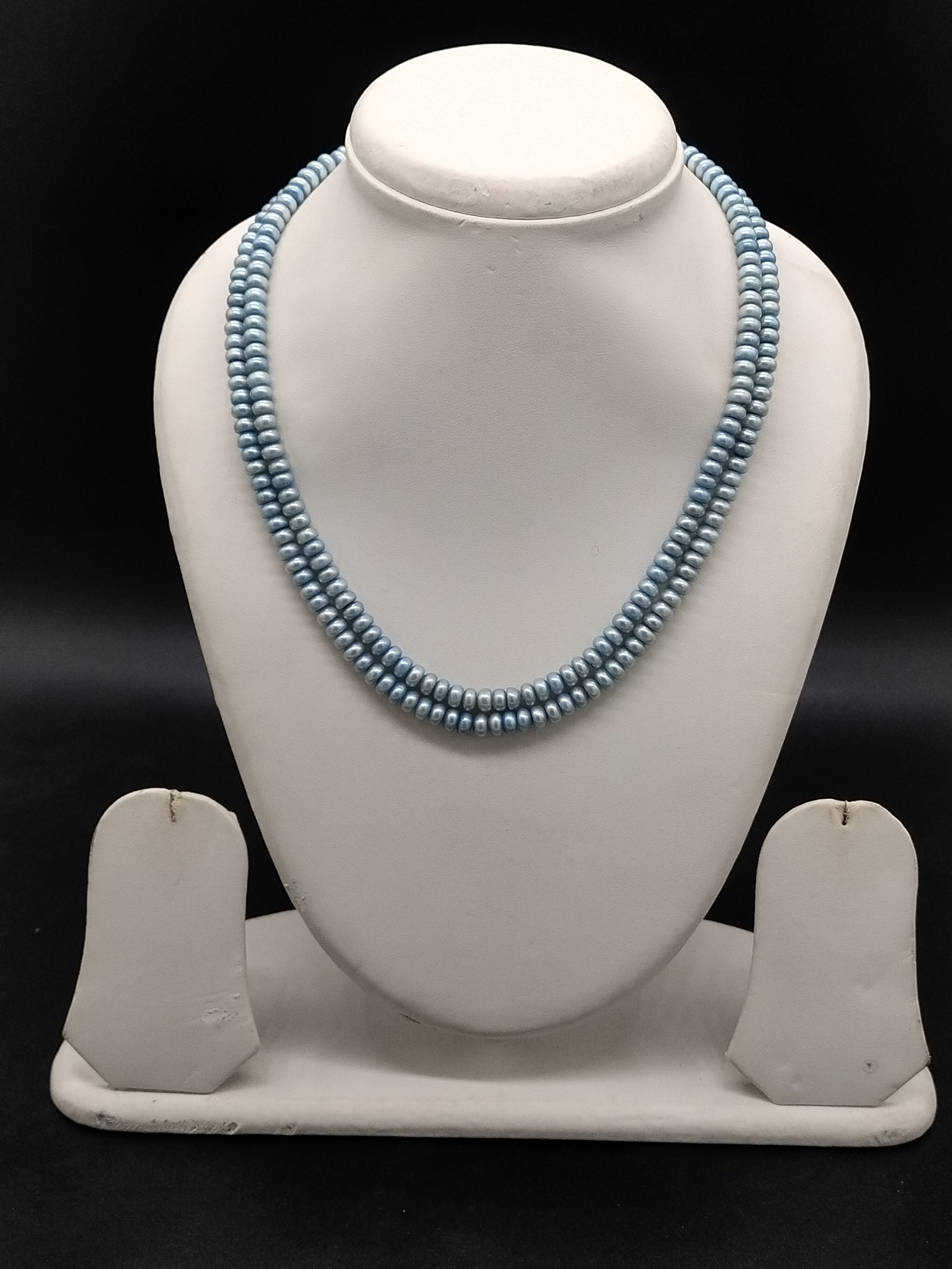 2 line pearls mala
