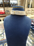 Blush Harmony Multi-Strand Pearl Choker Set