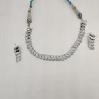 White CZ Necklace Set