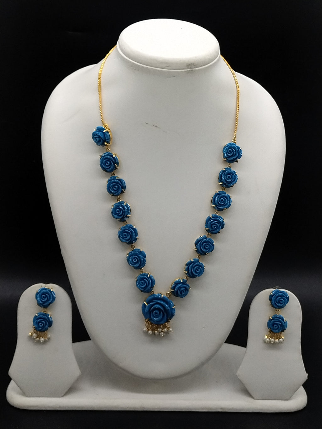 Coral Necklace Set