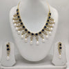 White Blue CZ Necklace Set