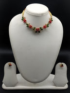 Coral necklace set