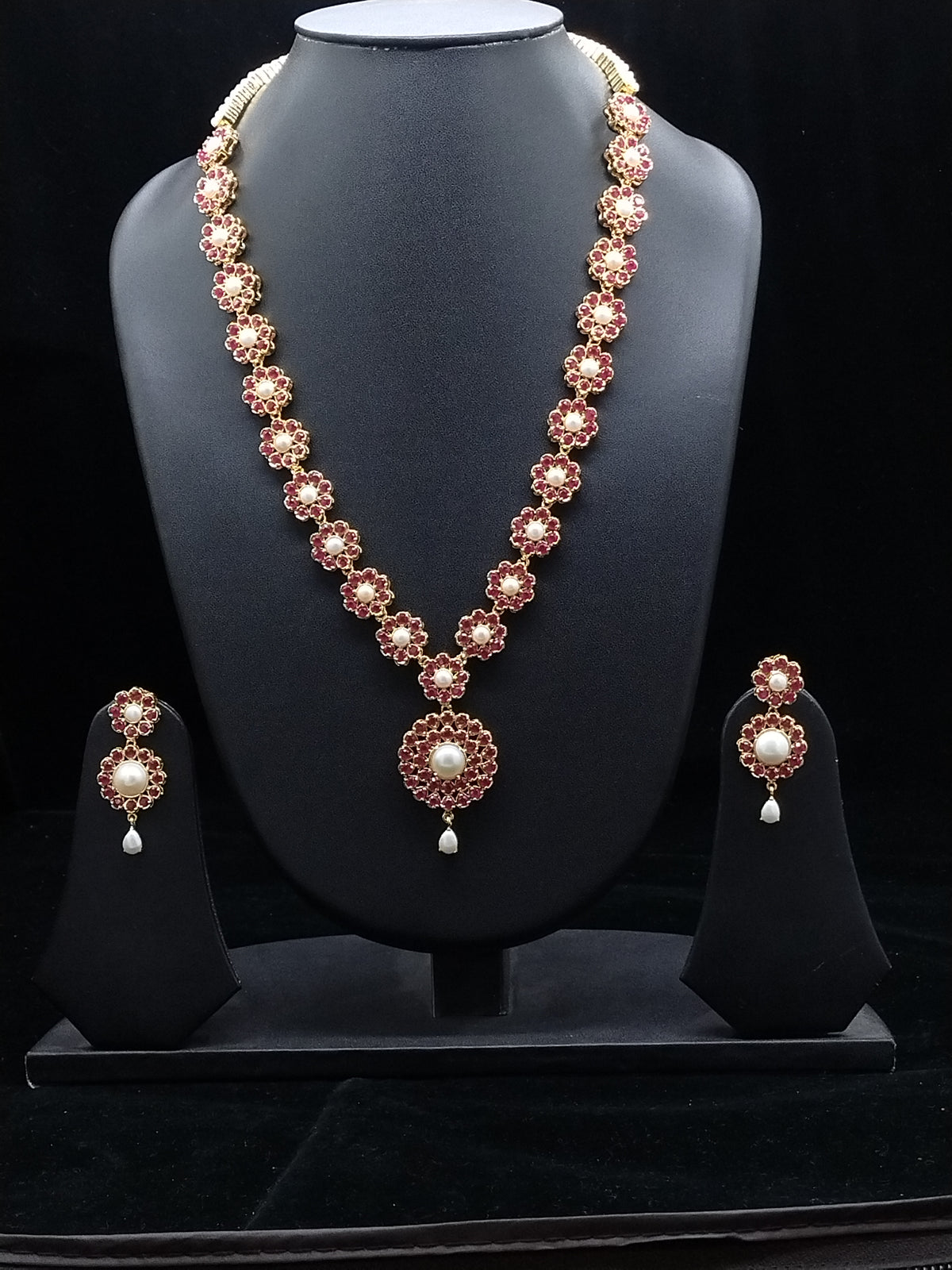 Long necklace set