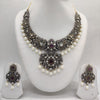 CZ Antique Necklace Set