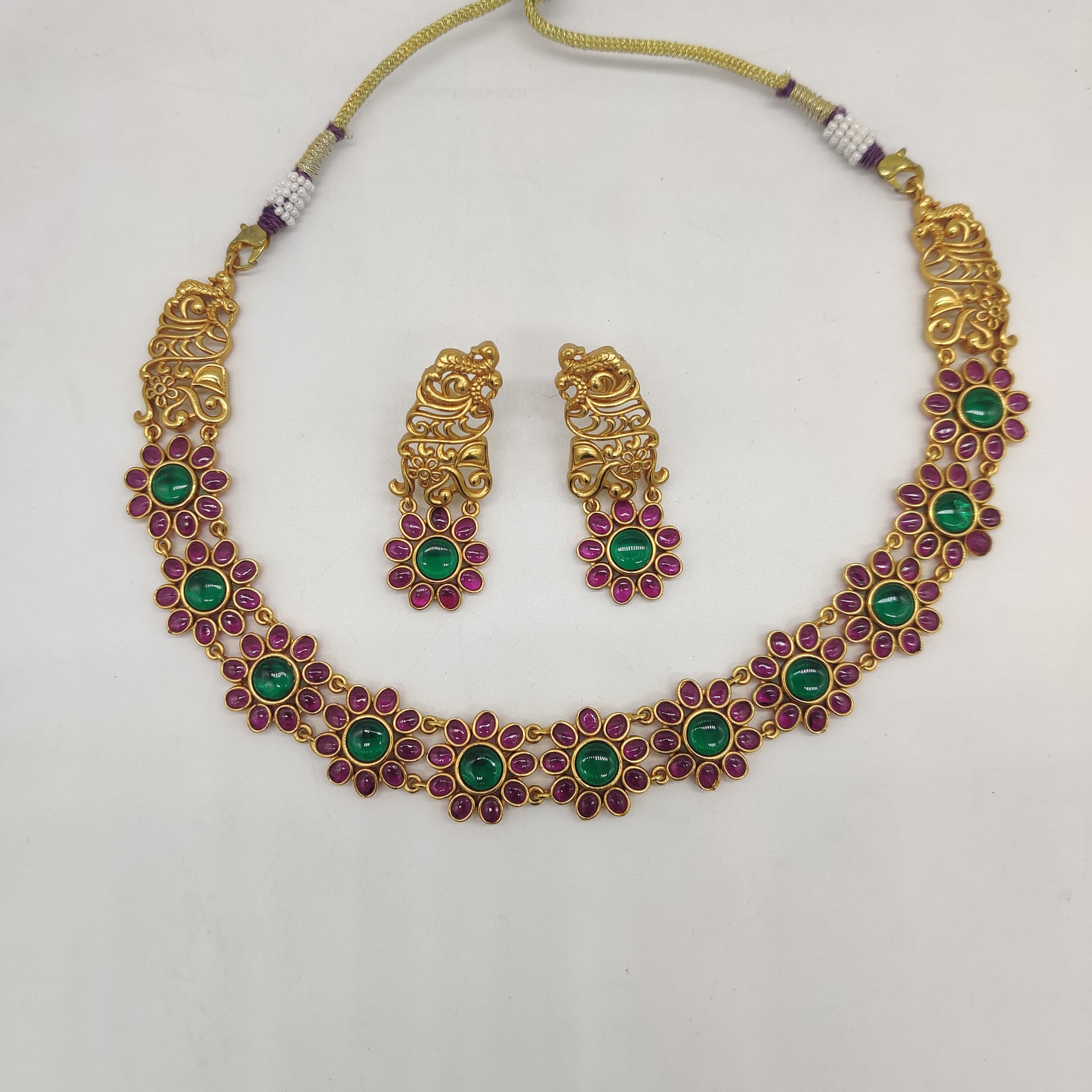 Multicolour Necklace Set