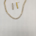 White CZ Necklace Set