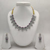 Multicolour CZ Necklace Set